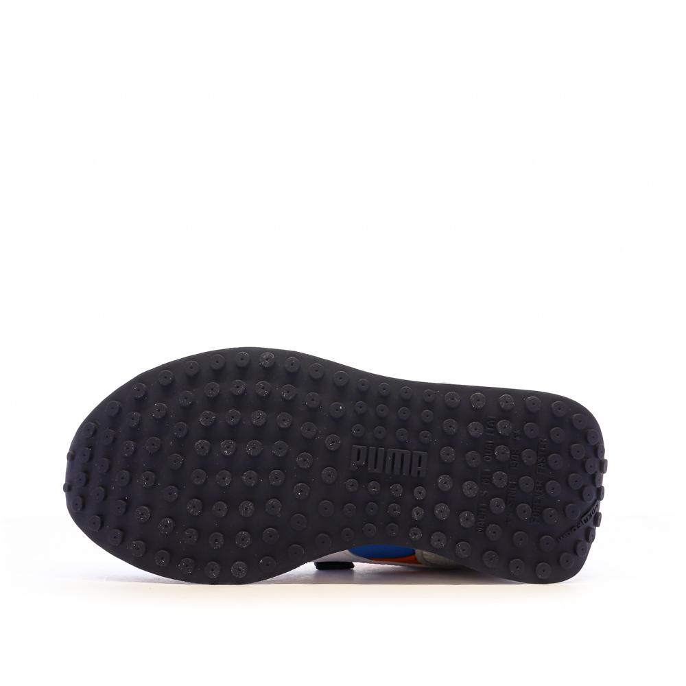 Baskets Orange/Gris Garçon Puma Future Rider Play On vue 5