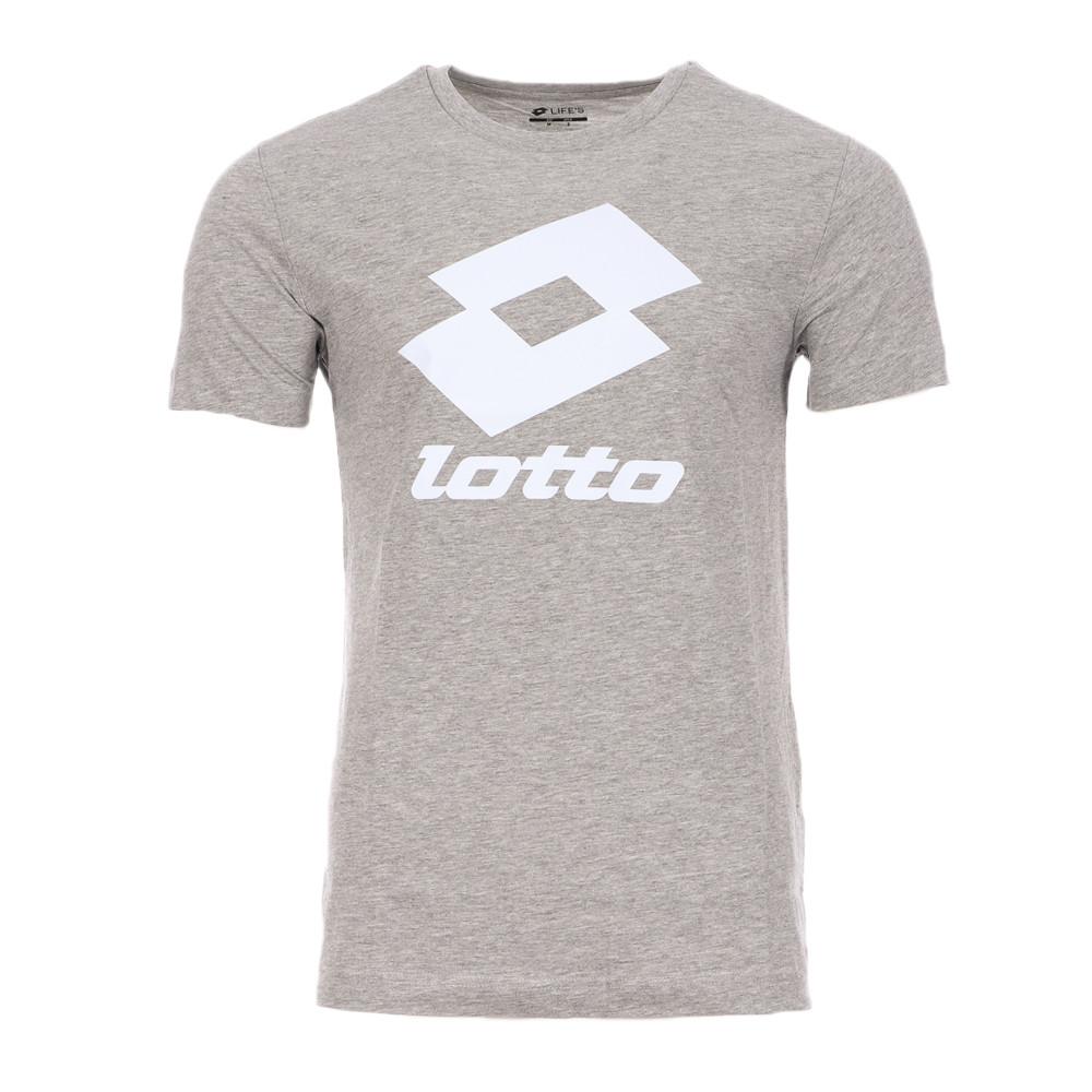 T-shirt Gris Homme Lotto Smart pas cher