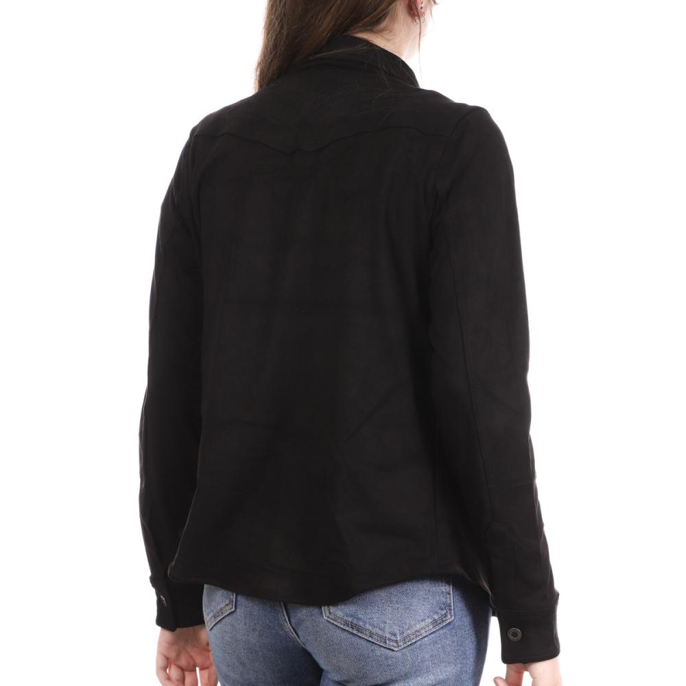 Chemise Noir Femme Von Dutch Romy vue 2