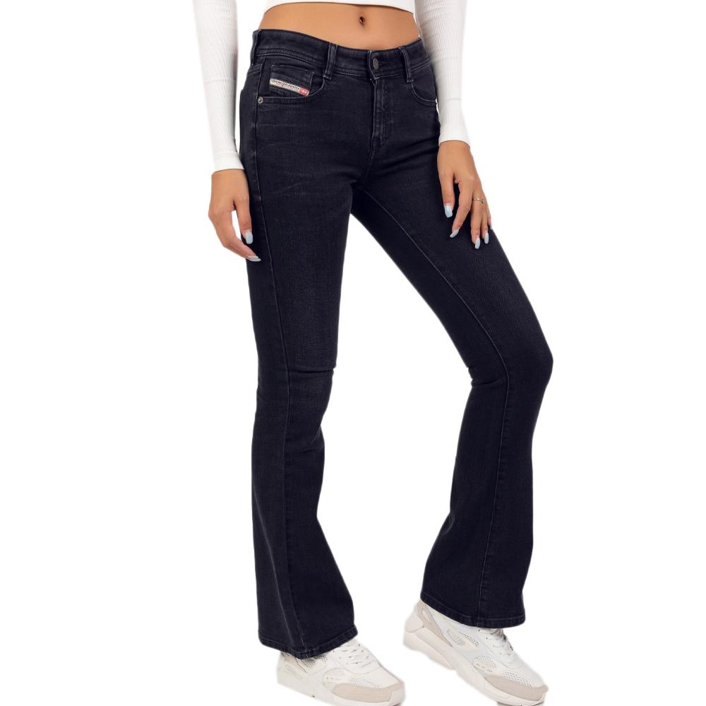 Jean Slim Fit Noir Femme Diesel 1969 Debbey pas cher