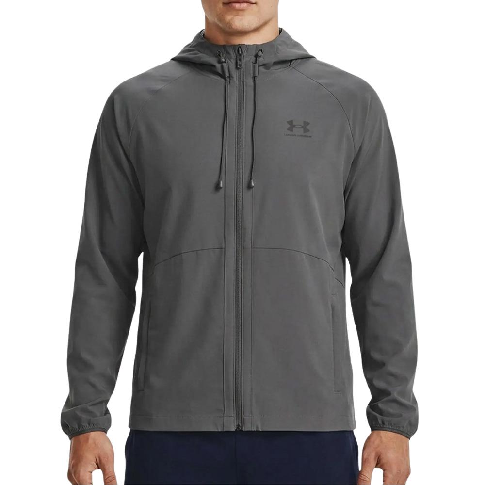 Veste de Pluie Grise Homme Under Armour Ua Stretch pas cher