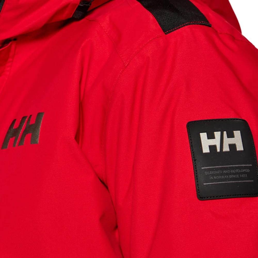 Parka Rouge Homme Helly Hansen Svalbard vue 4