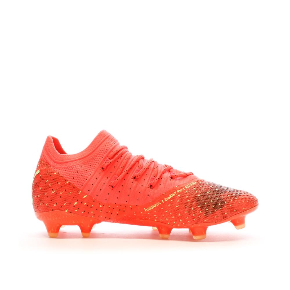 Chaussures de football Orange Homme Puma Future Z 1 4 Fg/ag vue 2