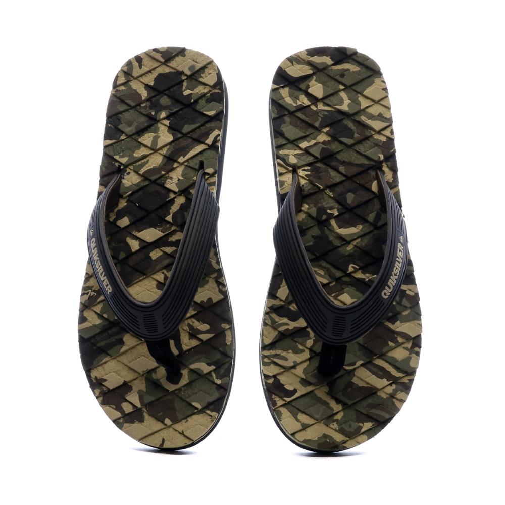 Tongs Kaki Homme Quiksilver Massage 2 vue 3