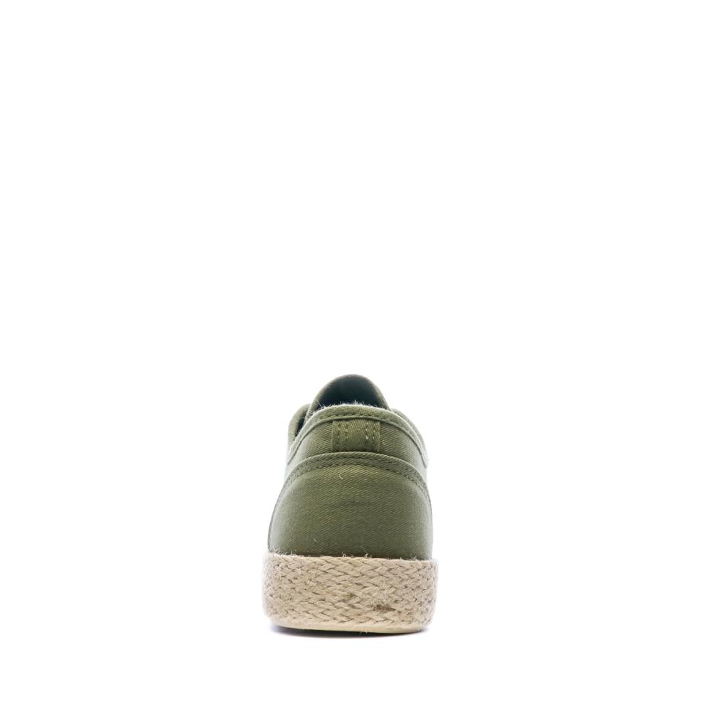 Baskets Kaki Femme Kaporal Biorgaty vue 3