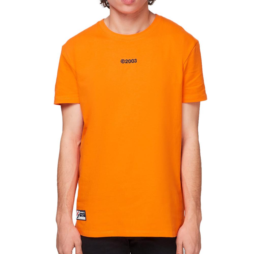 T-shirt Orange Homme Superdry Logo Brights pas cher