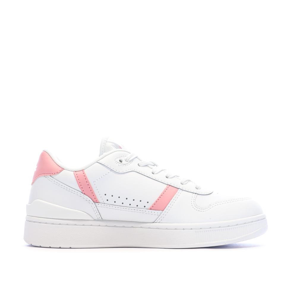 Lacoste T-clip Set 224 Women's White/Rose Sneakers Photo of the Espace des Marques %store% store - view of %key%
