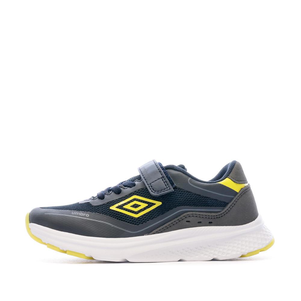 Baskets Marine/Jaune Garçon Umbro Priam pas cher