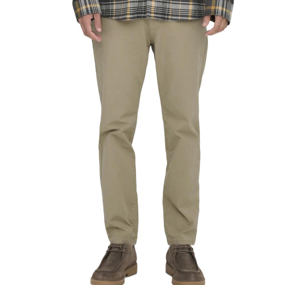 Pantalon Beige Homme Only & Sons Free Regular pas cher
