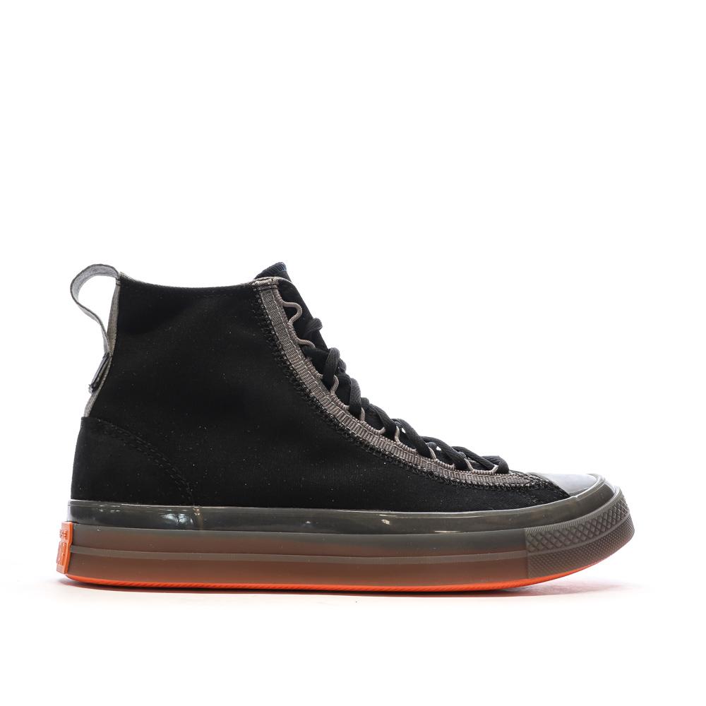 Baskets Noires Homme Converse Chuck Taylor All Star A07481C vue 2