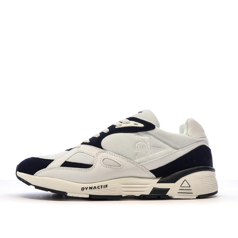 Baskets Blanches/Noires Homme Le Coq Sportif 2210843 pas cher