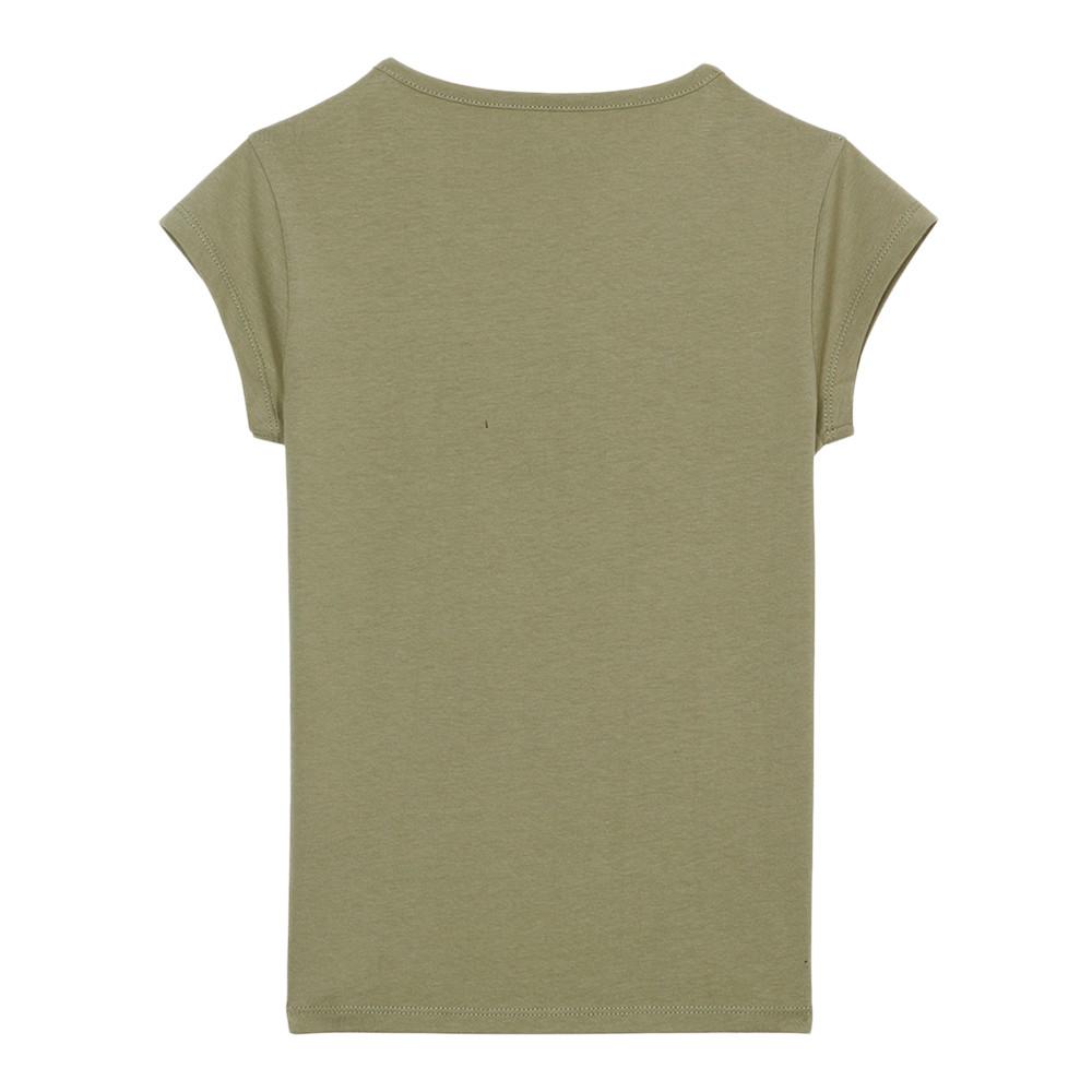 T-shirt Vert Fille Kaporal Flint vue 2