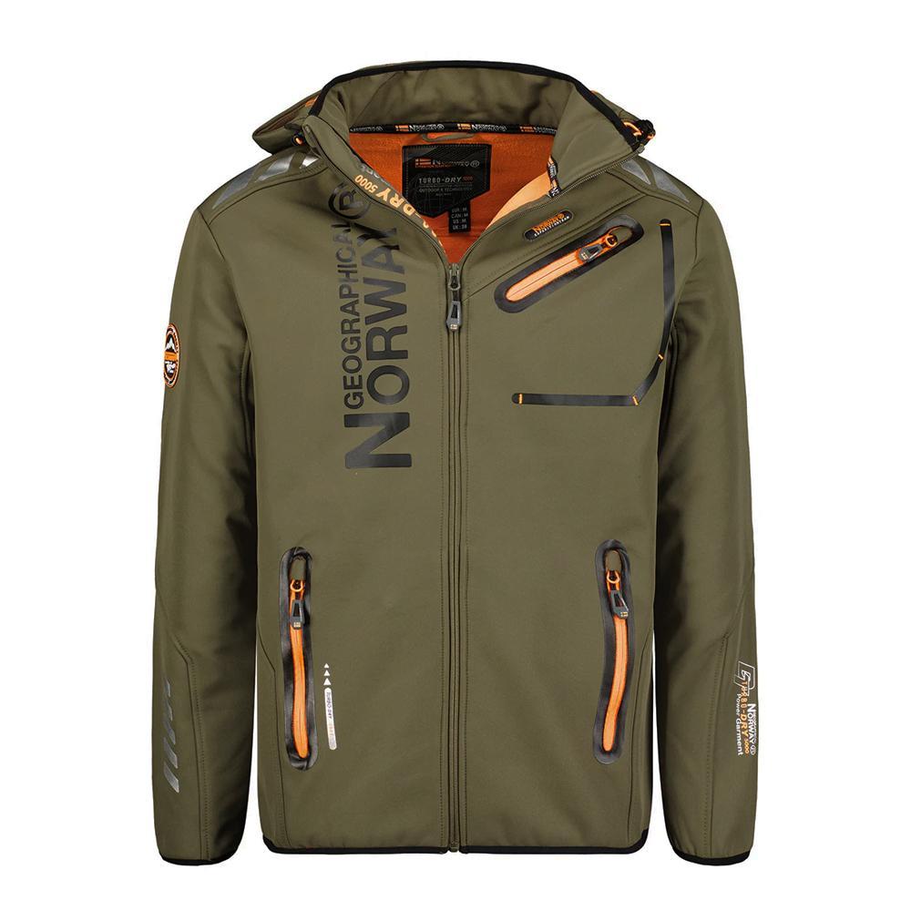 Veste Softshell Kaki Homme Geographical Norway GN-ROYAUTE pas cher
