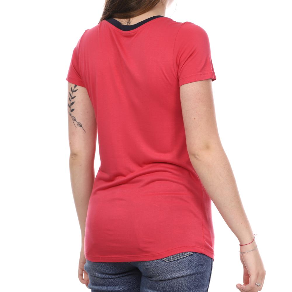 T-shirt Rose Femme Teddy Smith Twelvo vue 2