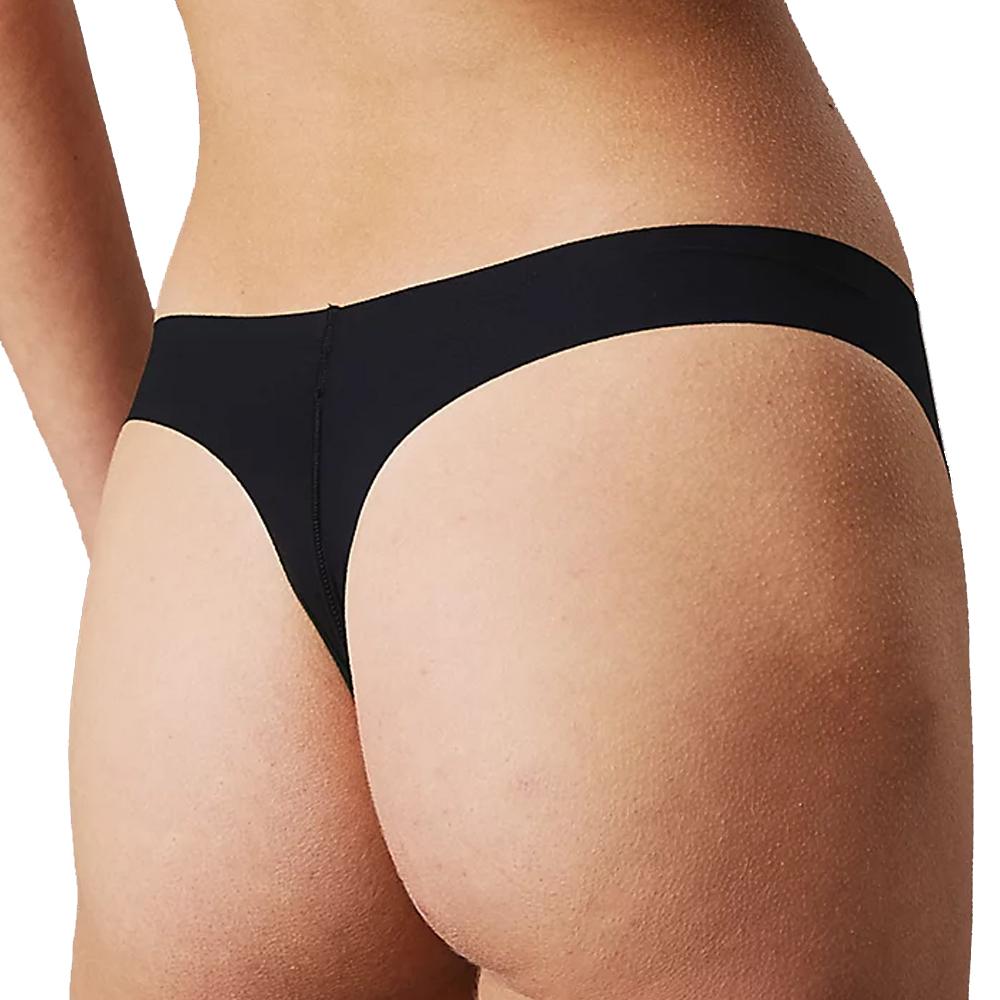 Lot de 3 Strings Rose/Noir Femme Calvin Klein Jeans Thong vue 3