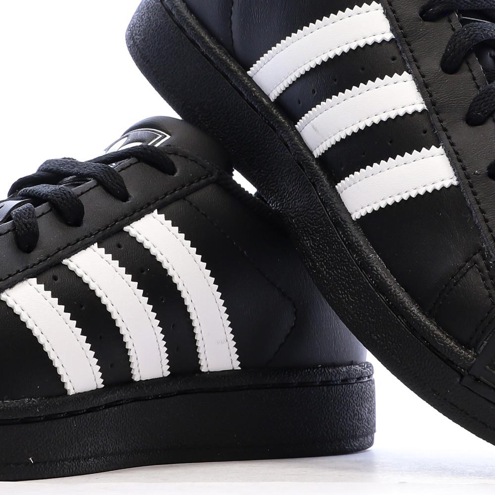 Baskets Superstar Noir/Blanc Mixte Adidas vue 7