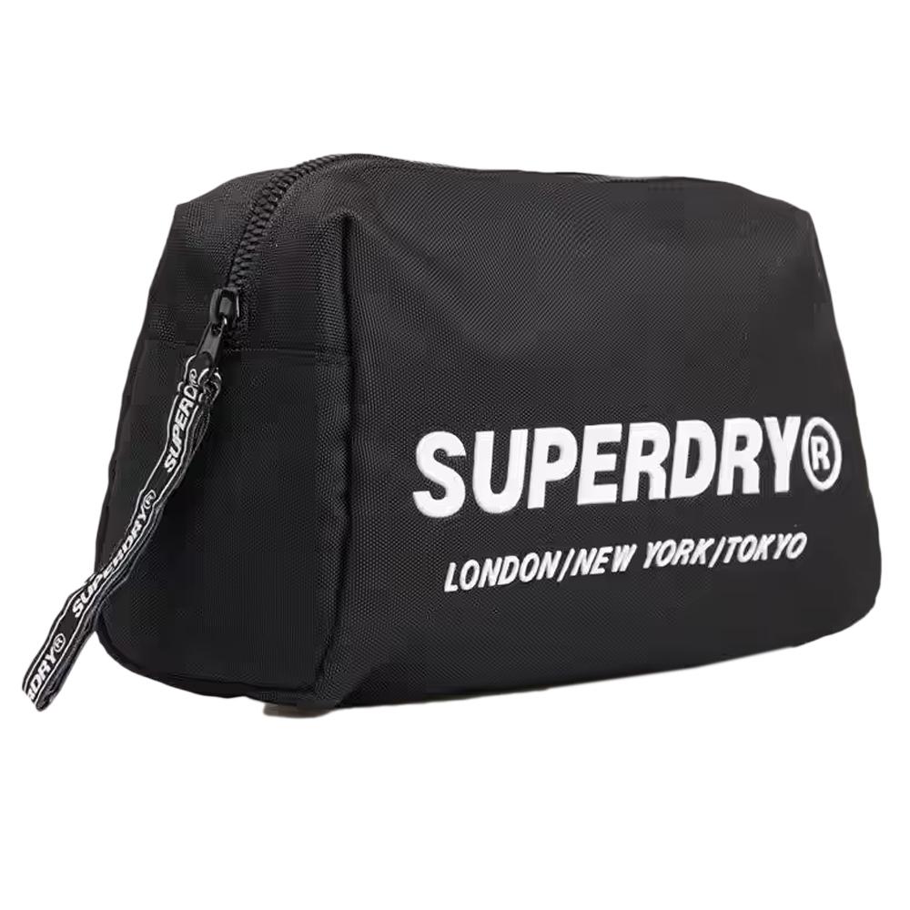 Sac à main Noir Homme Superdry Washbag vue 2