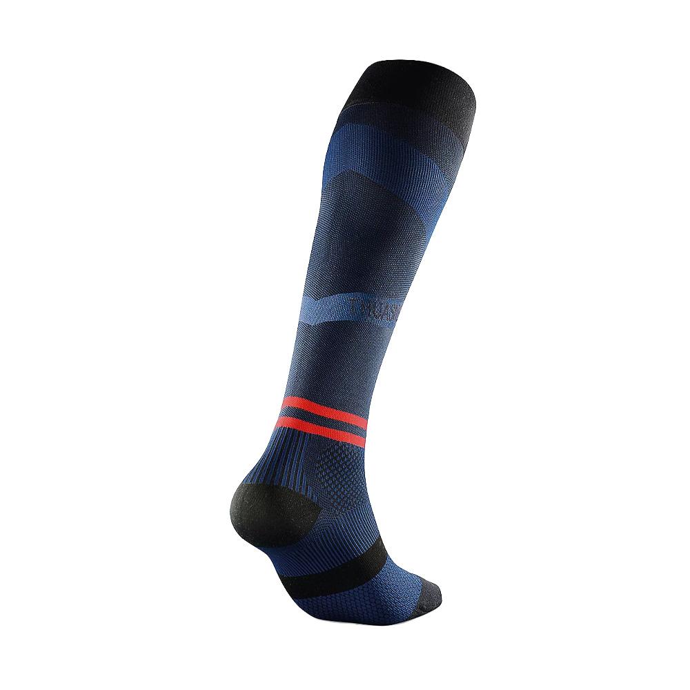 X1 Paire de Chaussettes hautes de compression Marine Run/Trail UP ACTIV vue 2