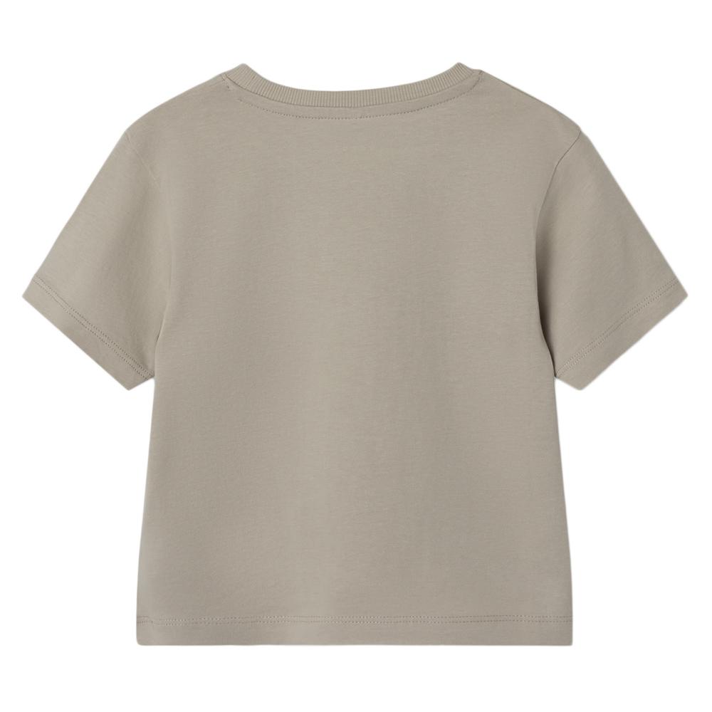 T-Shirt Beige Fille Name it Vobbo vue 2