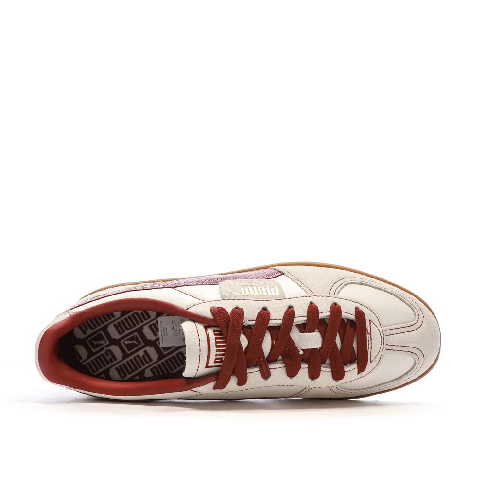 BasketsBeige/Bordeaux Homme Puma Palermo vue 4