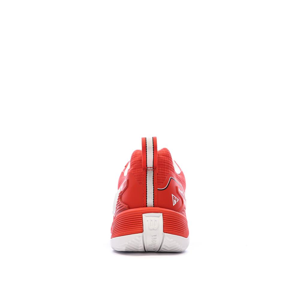 Chaussures de Tennis Rouge Homme Wilson Rush Pro 4.5 Clay vue 3