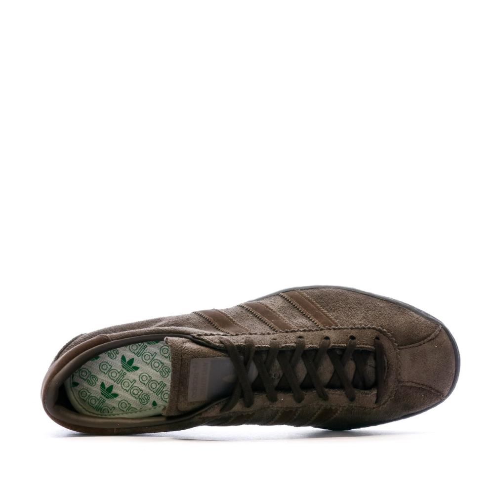 Baskets Marron Homme Adidas Tobacco Gruen vue 4