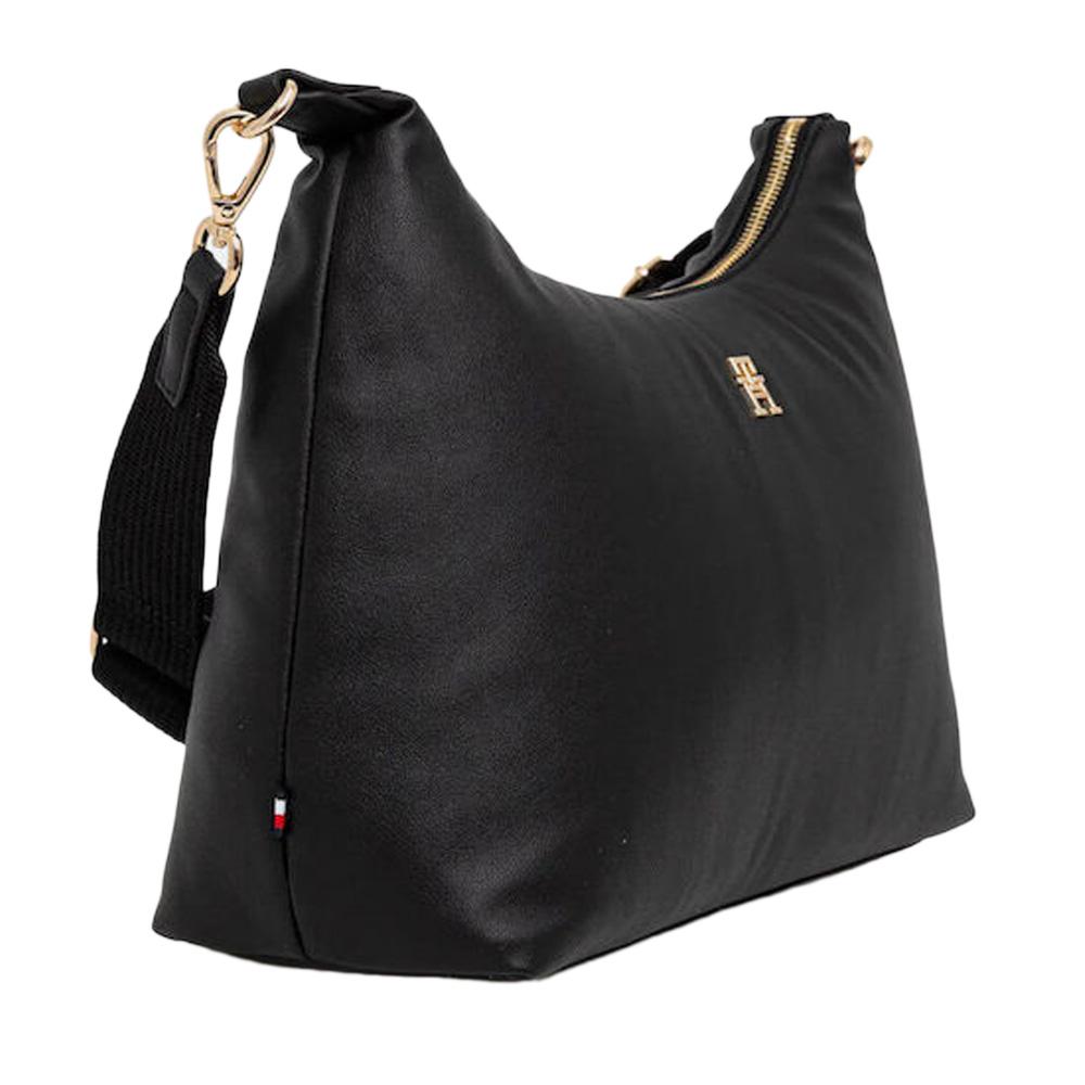Sac à Main Noir Femme Tommy Hilfiger Popette Soft Shoulde vue 2