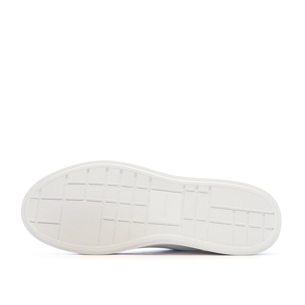 Calvin Klein Jeans Men’s White/Beige Low-Top Trainers Photo of the Espace des Marques %store% store - view of %key%