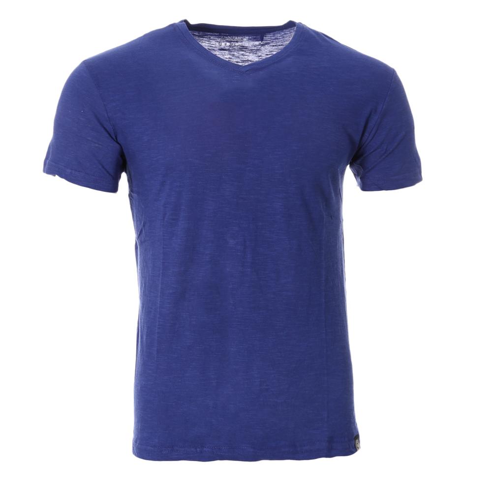 T-shirt Bleu Roi Homme Paname Brothers TANGO pas cher