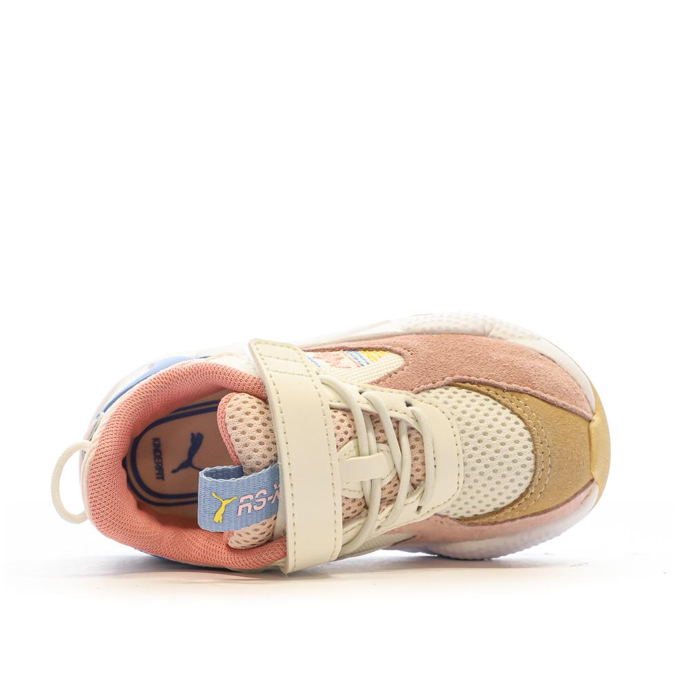 Baskets Rose Fille Puma Rs-x Sweater vue 4