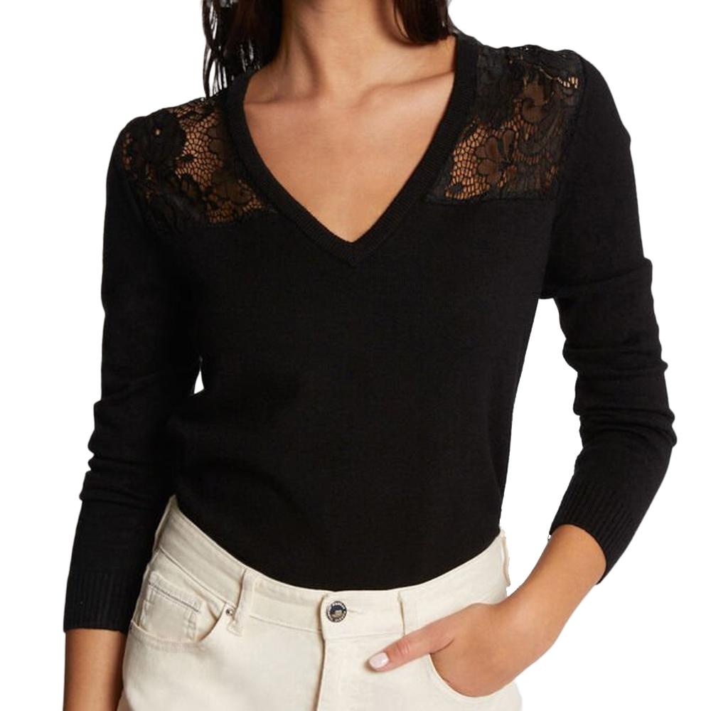 Pull Noir Femme Morgan MCOURSE Espace des marques