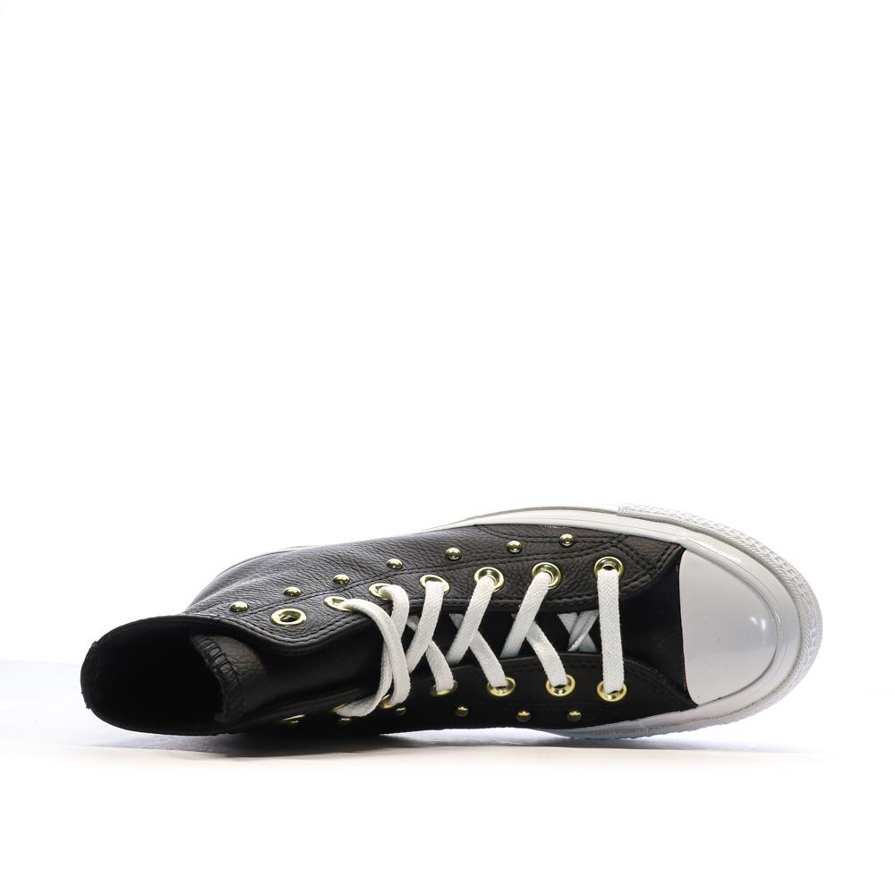 Baskets Noir/Doré Femme Converse Converse Chuck 70 vue 4