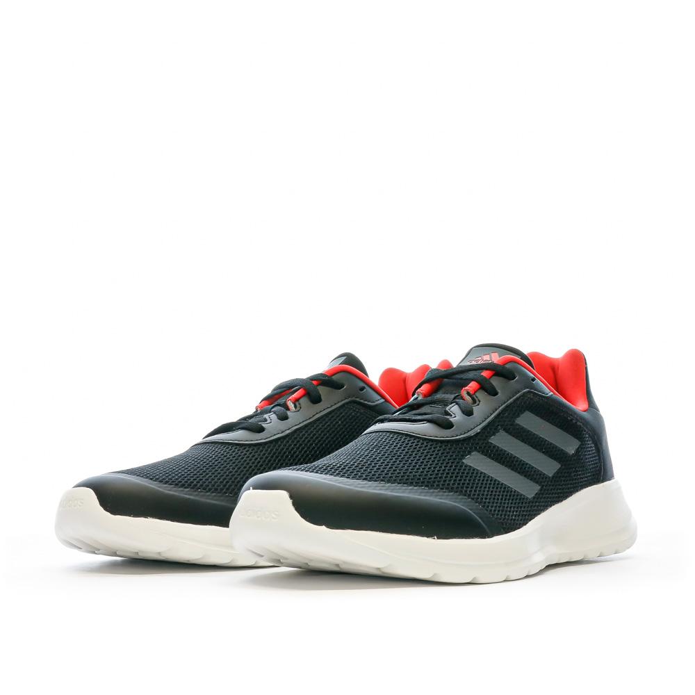 Baskets Noir/Rouge Homme/Garçon Adidas Tensaur Run 2.0 K vue 6