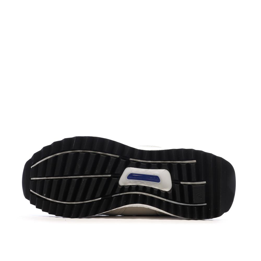 Bota Luna Azul/Blanco/Negro Niño Adidas Alta ver 5