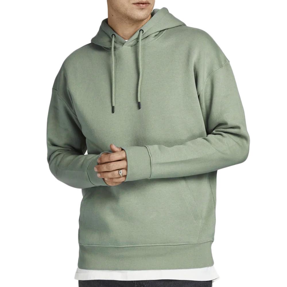 Sweat à Capuche Vert Homme Jack & Jones Star Basic pas cher