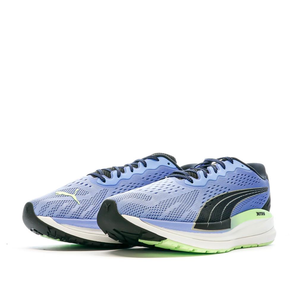 Chaussures de Running Noir/Bleu Homme Puma Magnify Nitro Surge vue 6