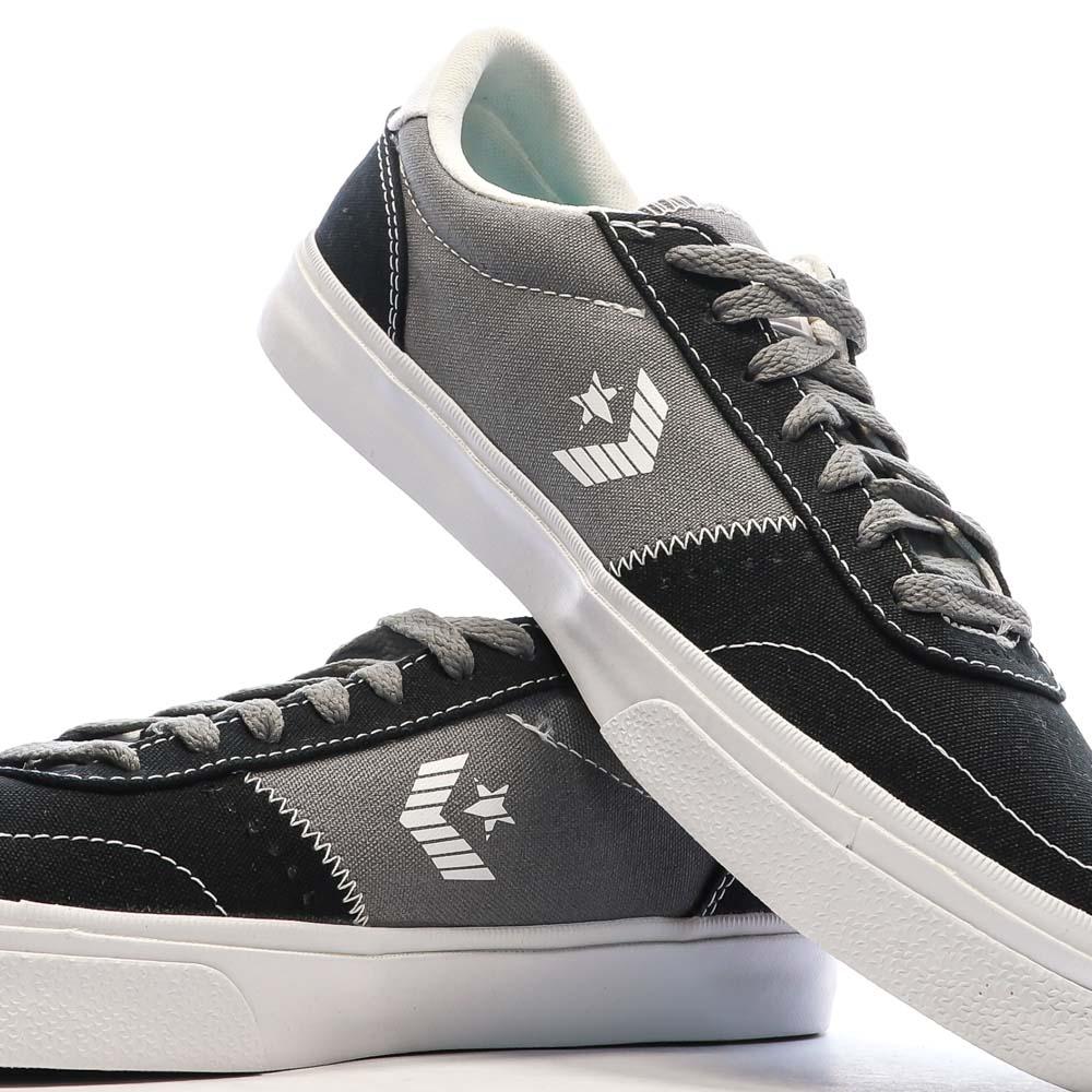 Baskets Gris/Noir Homme Converse Boulevard Colorblocked vue 7