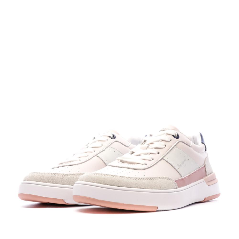 Baskets Rose Femme Pepe jeans Baxter Colors vue 6