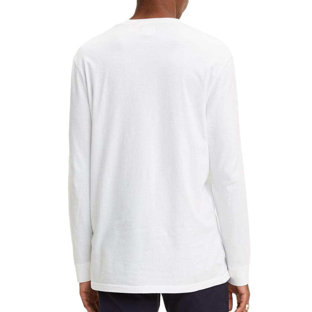 T-Shirt Blanc Homme Levi's Original Neutrals vue 2