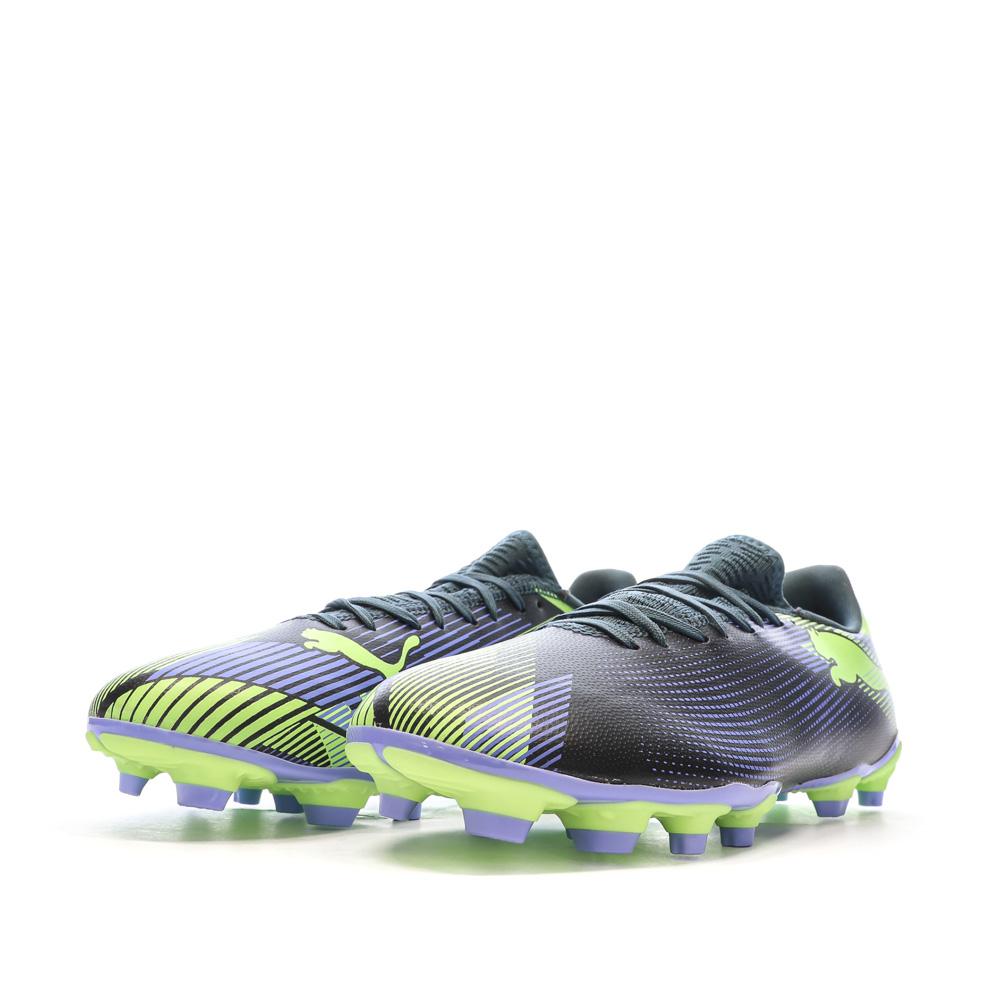 Chaussures de Foot Violet/Jaune Homme Puma Future 7 Play FG/AG vue 6