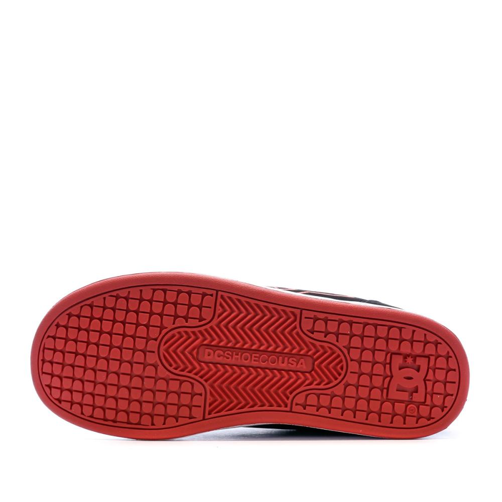 Baskets Noir/Rouge Femme DC Shoes Serial Grfk vue 5