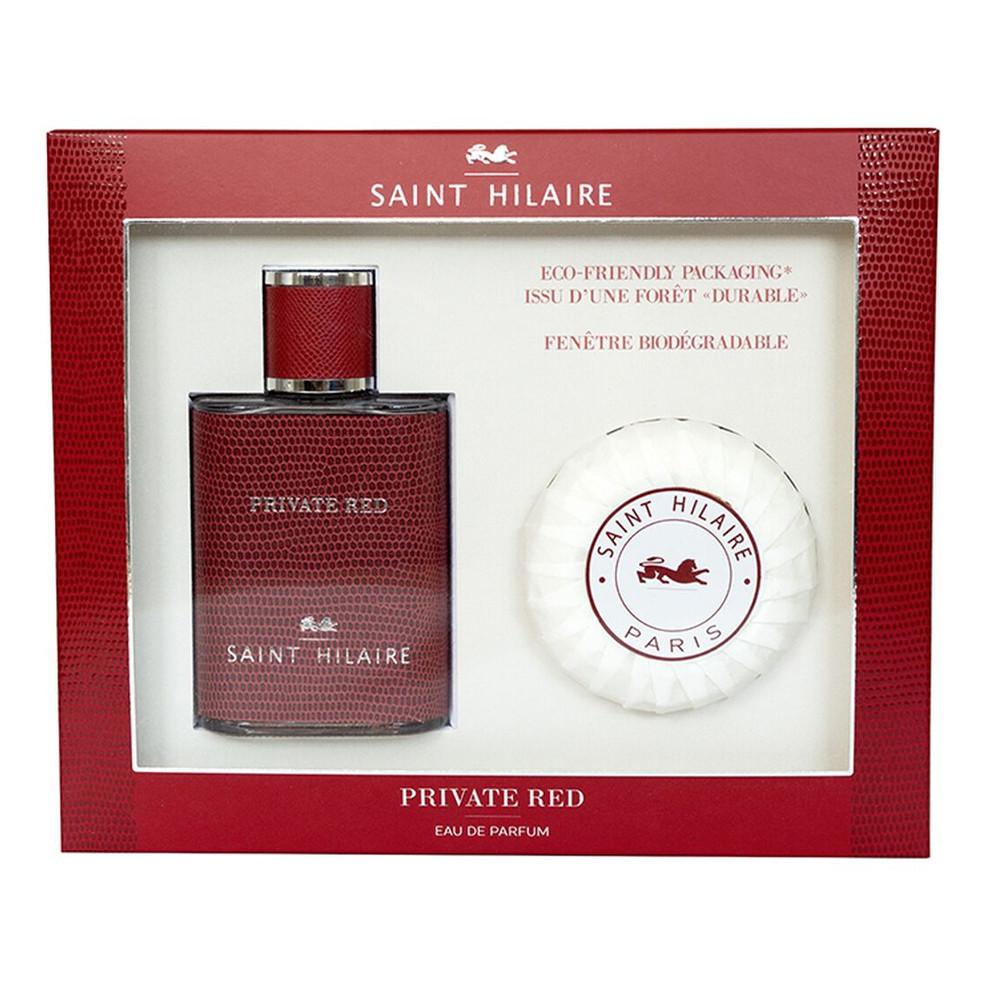 Coffret Eau de Parfum + Savon Saint Holaire Private Red 100ml pas cher