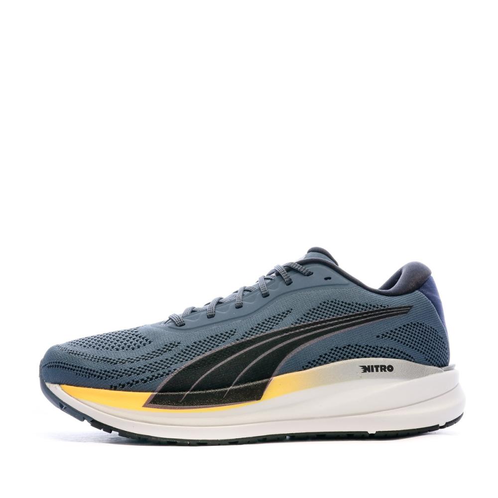 Chaussures De Running Bleu Homme Puma Magnify Evening pas cher