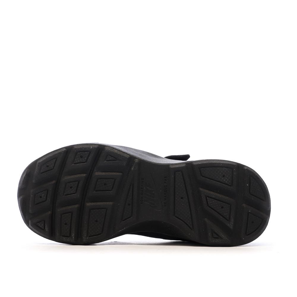 Baskets Noires Garçon Nike Wearallday CJ3817 vue 5