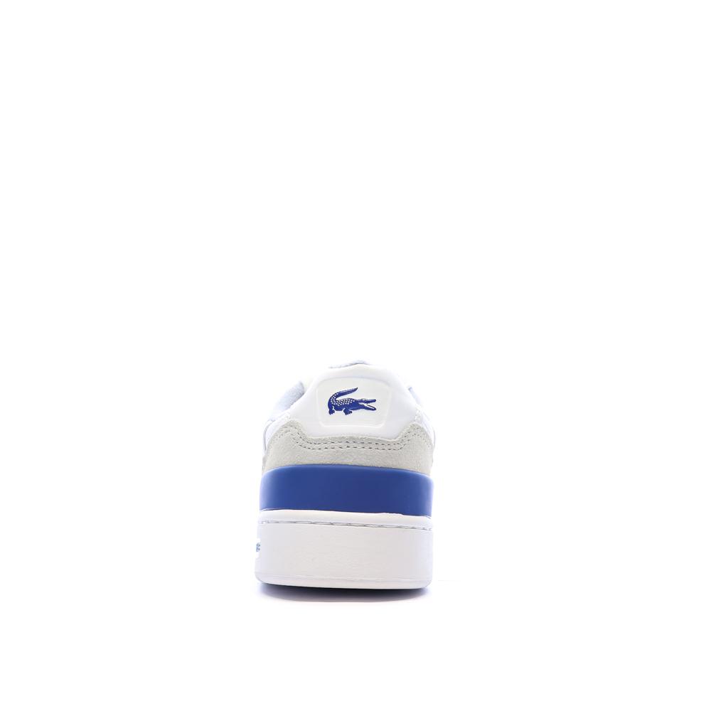 Baskets Blanches/Bleu Femme Lacoste Clip 124 vue 3