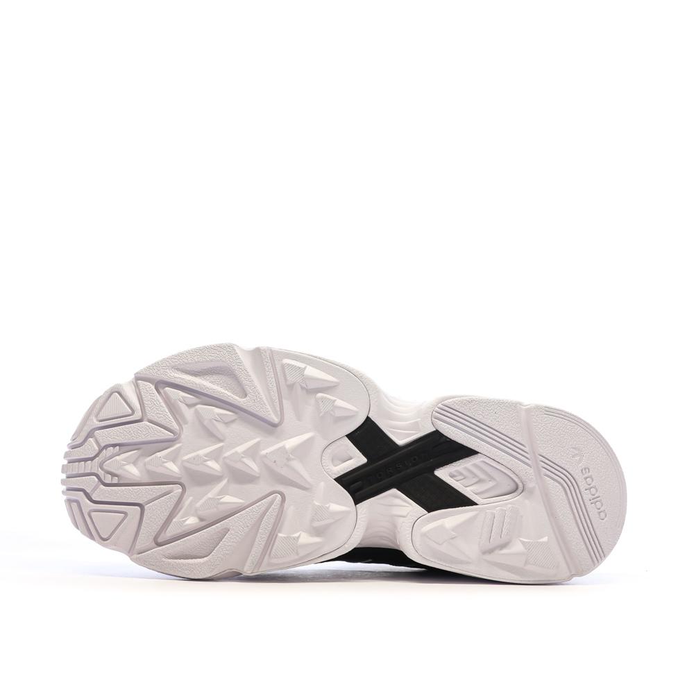 Baskets Noires/Blanches Femme Adidas Falcon vue 5