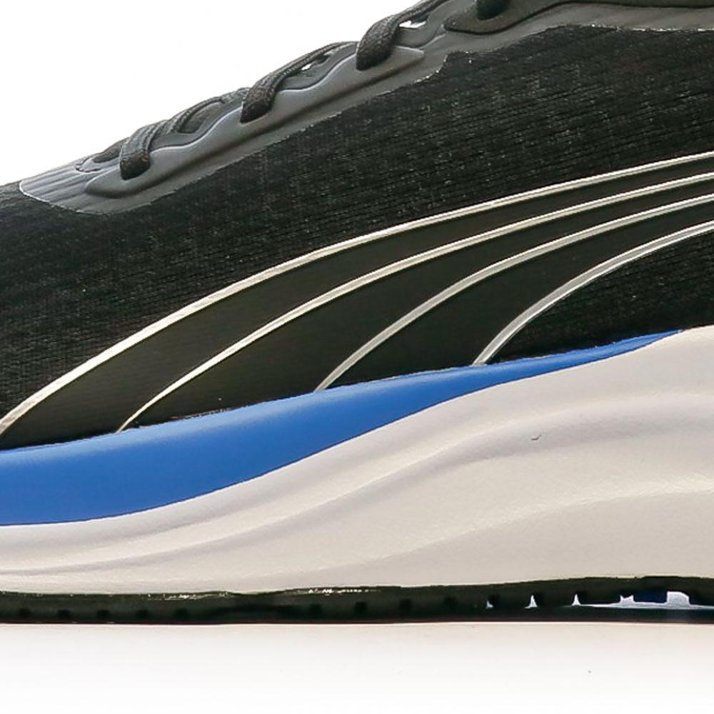 Chaussures de running Noir/Blanche/Rouge Homme Puma Electrify Nitro vue 7