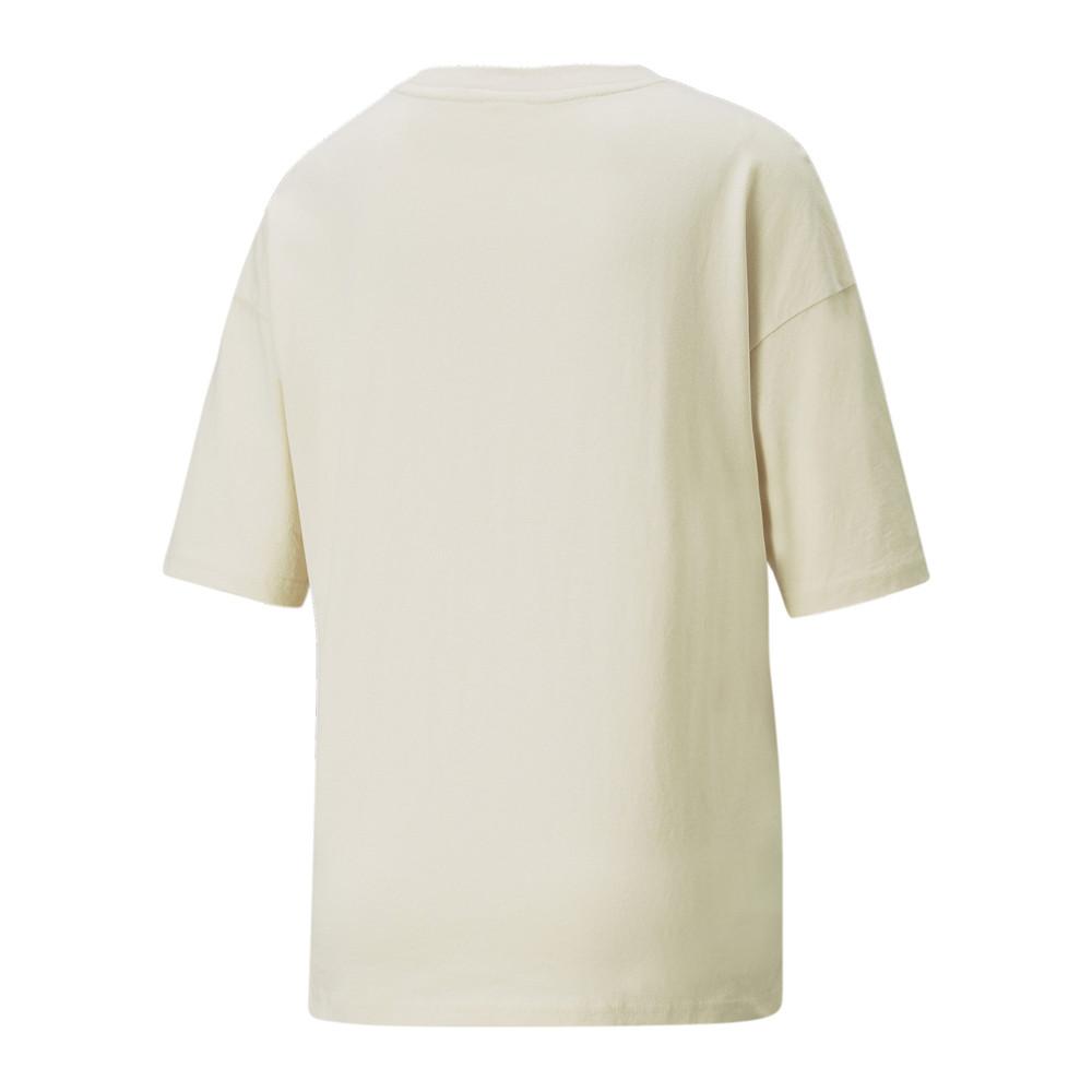 T-shirt Beige Femme Puma x Liberty vue 2