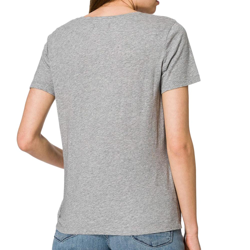 T-shirt Gris Femme Superdry LightWeight vue 2