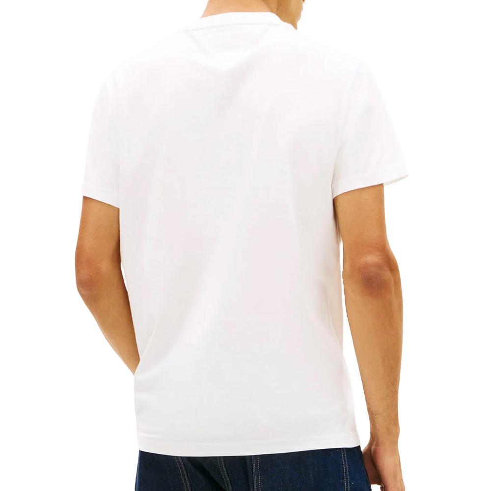 Weißes Herren-T-Shirt von Tommy Hilfiger, Slim-Fit Ansicht 2